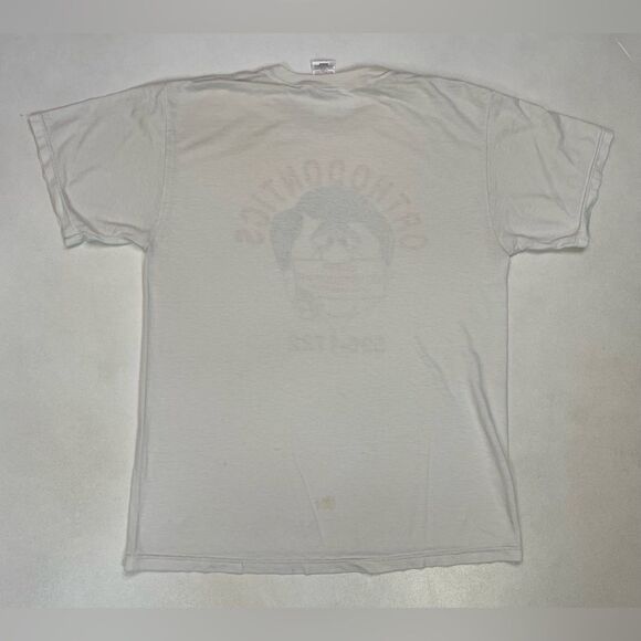 VINTAGE Orthodontics Under Construction Graphic T-shirt Men Medium Short Sleeve - Picture 5 of 8